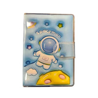 Blooming Astronaut A7 Notebook With Clasp - Bear Hugs