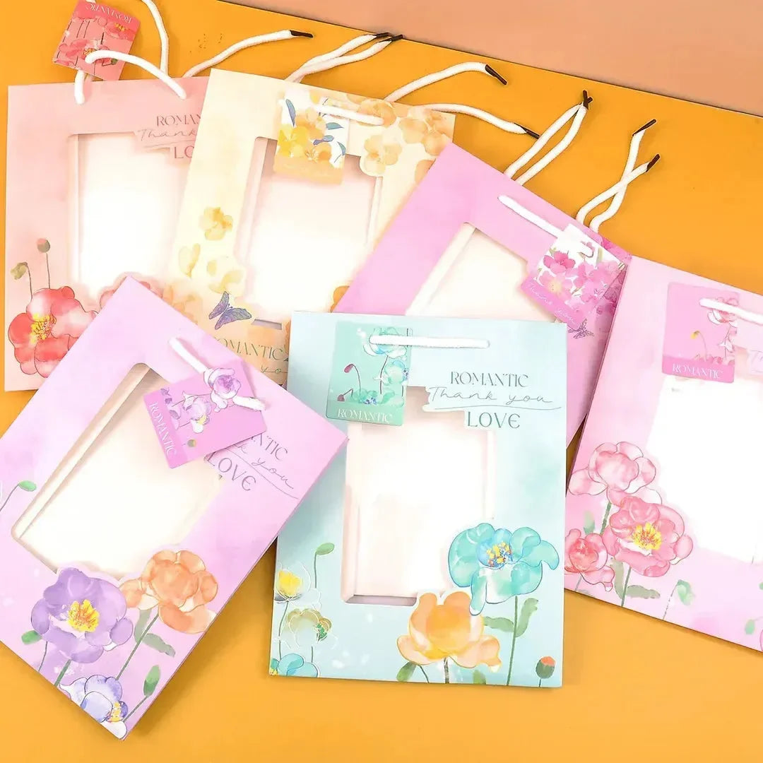 Blooming Love Paper Gift Bag - Bear Hugs