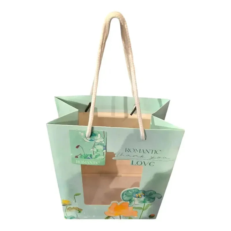 Blooming Love Paper Gift Bag - Bear Hugs