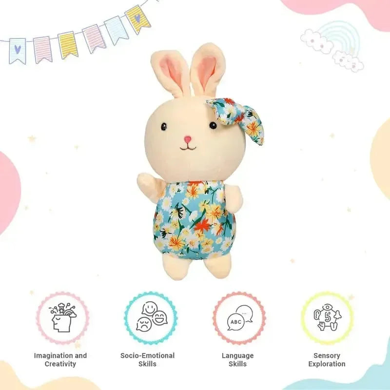 Bluebell Bow Rabbit Plush Toy (25 cm) - Bear Hugs