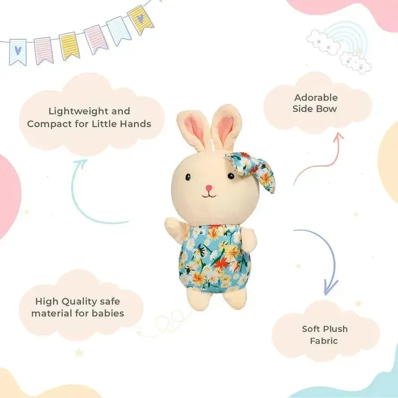 Bluebell Bow Rabbit Plush Toy (25 cm) - Bear Hugs