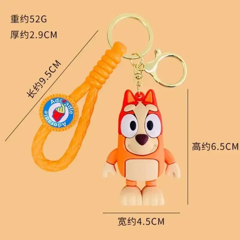 Bluey Heeler Hang-Out Keychain - Bear Hugs