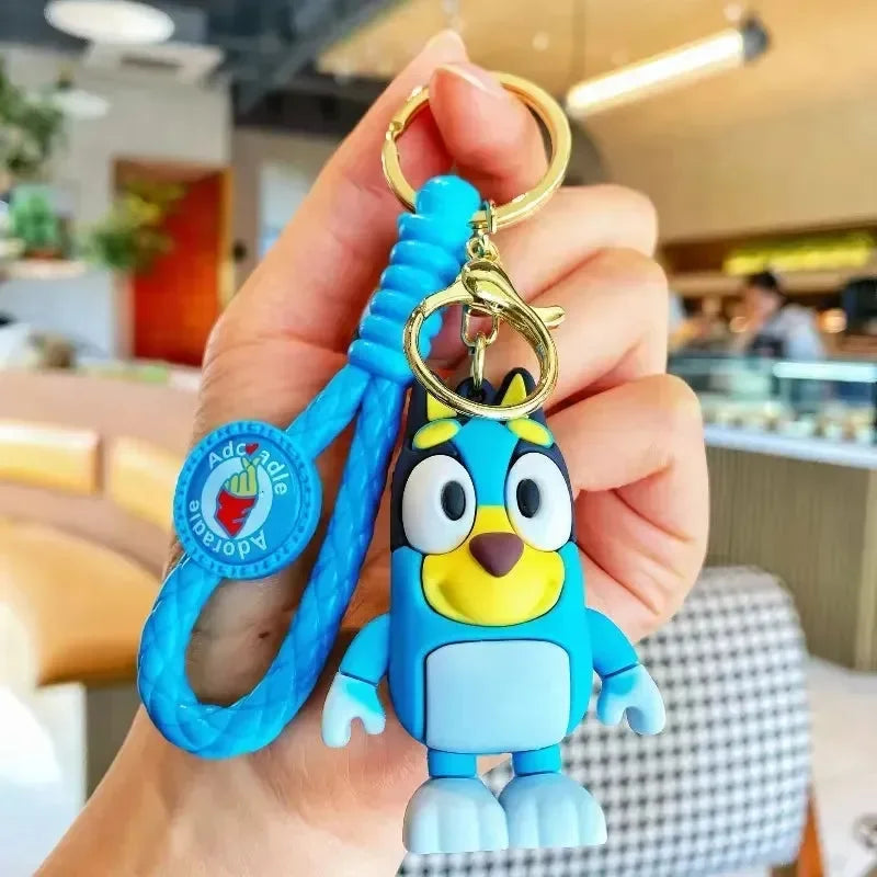 Bluey Heeler Hang-Out Keychain - Bear Hugs