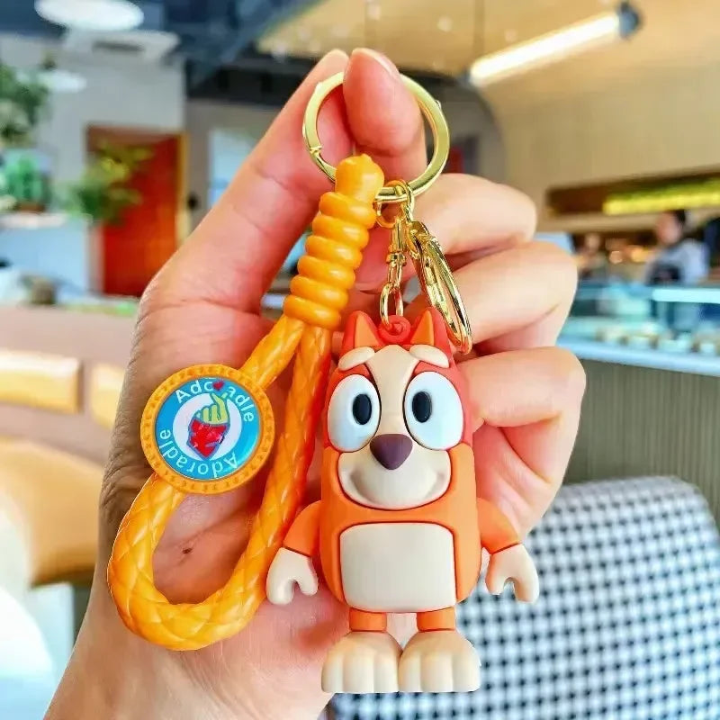 Bluey Heeler Hang-Out Keychain - Bear Hugs