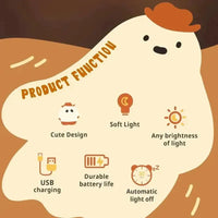 Boo-tiful Glow Night Lamp - Bear Hugs