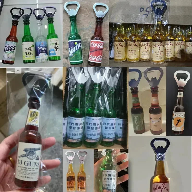 Bottle Opener Fridge Magnets - Bear Hugs
