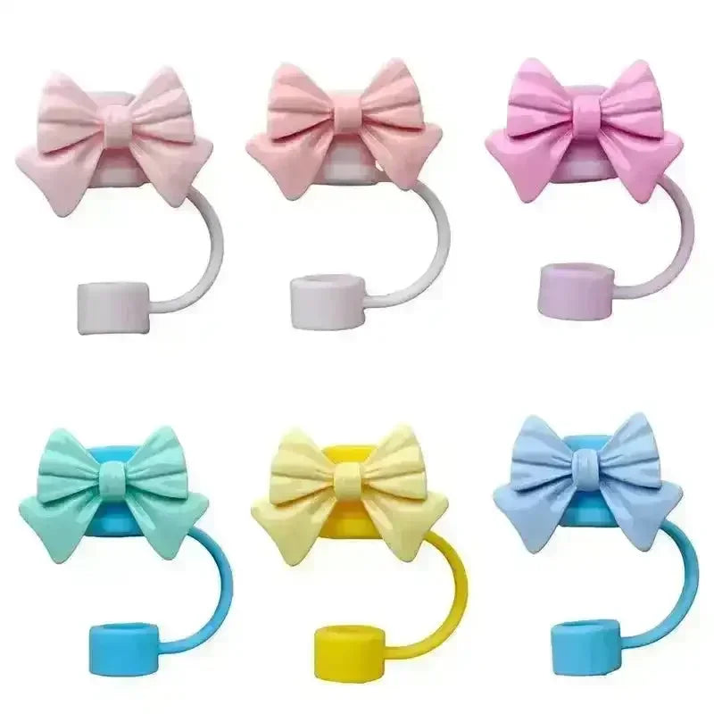 Bow Knot Silicon Straw Cap for Stanley Cup - Bear Hugs