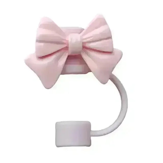 Bow Knot Silicon Straw Cap for Stanley Cup - Bear Hugs