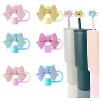 Bow Knot Silicon Straw Cap for Stanley Cup - Bear Hugs