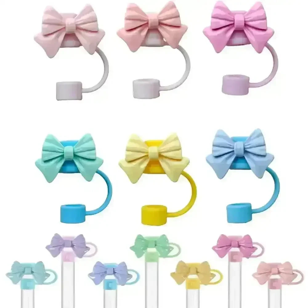 Bow Knot Silicon Straw Cap for Stanley Cup - Bear Hugs