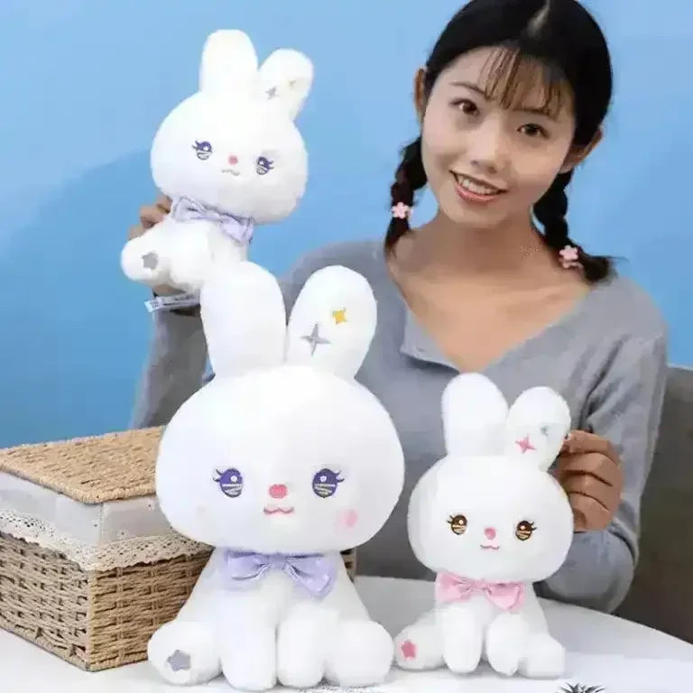 Bow-tie Rabbit Plushie - Bear Hugs