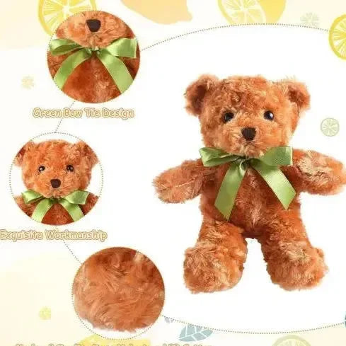 Bowtie Teddy Buddy Plushie (30 cm) - Bear Hugs