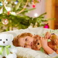 Bowtie Teddy Buddy Plushie (30 cm) - Bear Hugs