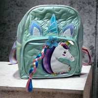Braided Unicorn Kids Backpack - Bear Hugs