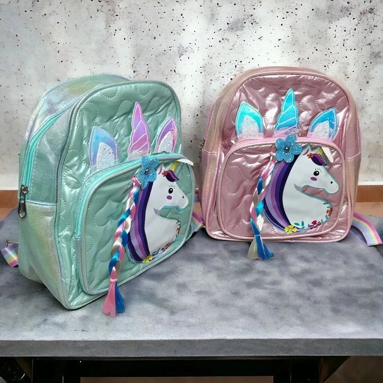 Braided Unicorn Kids Backpack - Bear Hugs