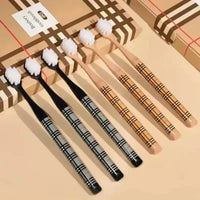 British Plaid Luxury Toothbrush Set - Bear Hugs