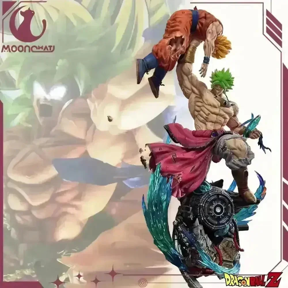 Broly vs Goku Action Figurine (28cm) - Bear Hugs