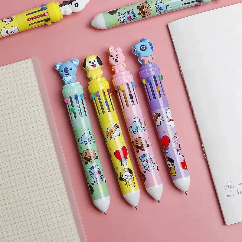 BT21 Multi-Color Pen - Bear Hugs