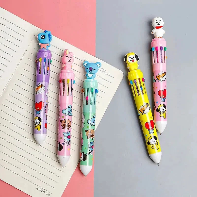 BT21 Multi-Color Pen - Bear Hugs