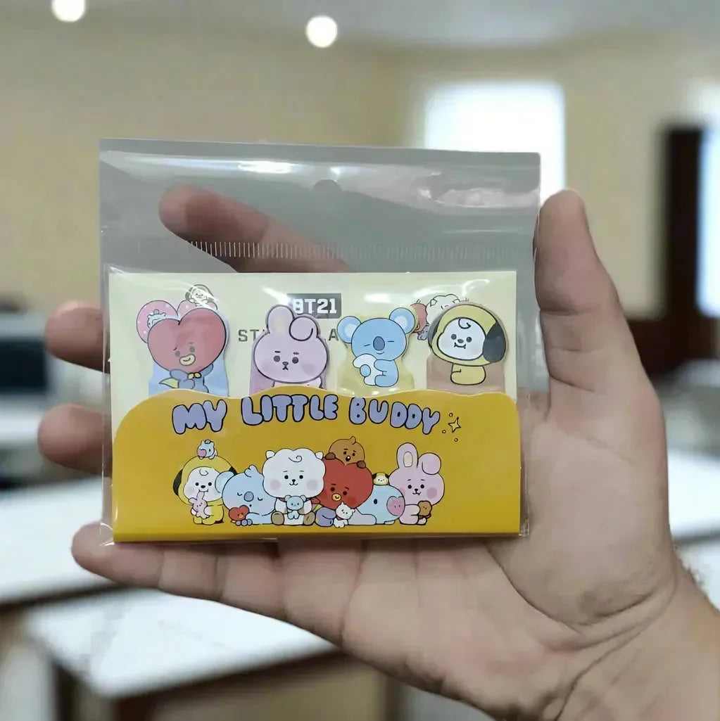 BT21 Sticky Squad Memo Notes - Bear Hugs