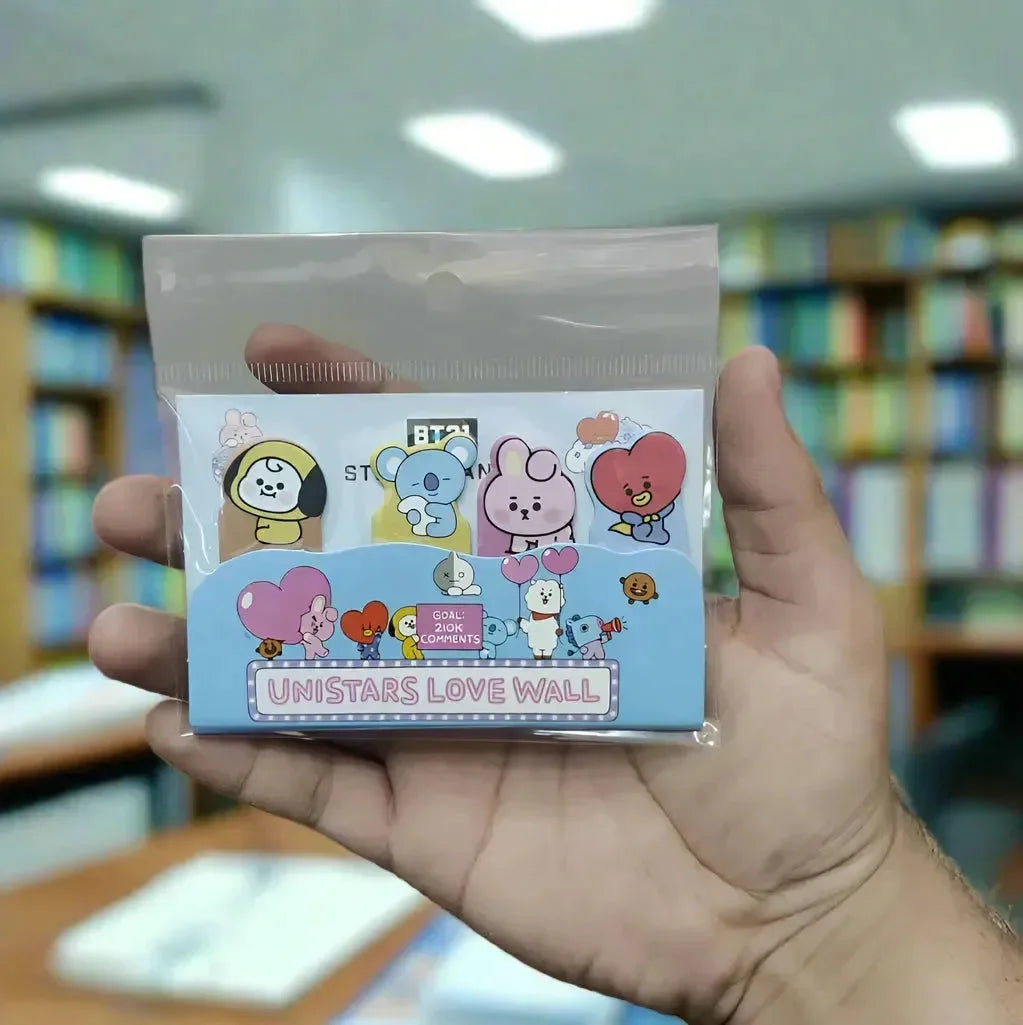 BT21 Sticky Squad Memo Notes - Bear Hugs