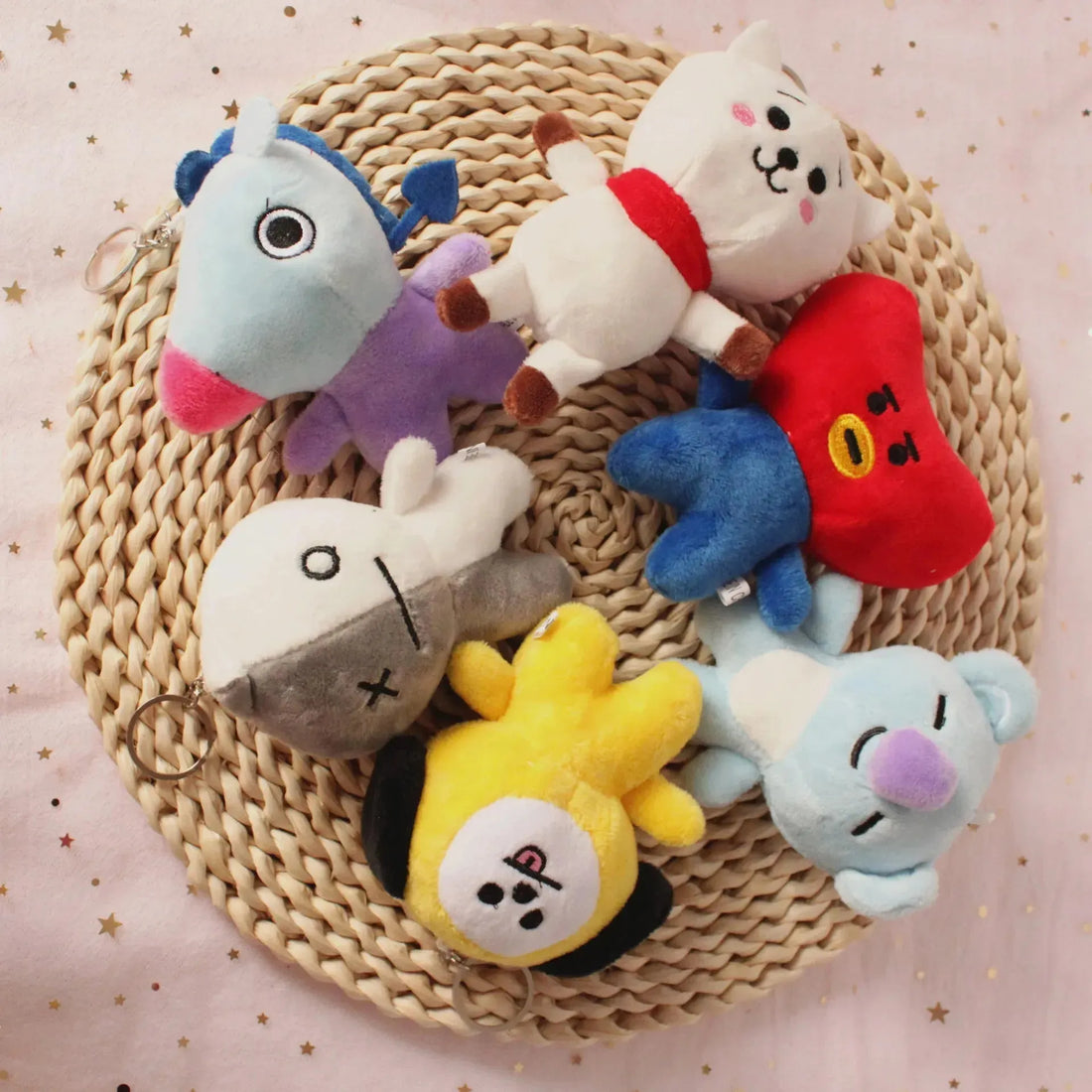 BTS Dynamite Plush Keychains - Bear Hugs