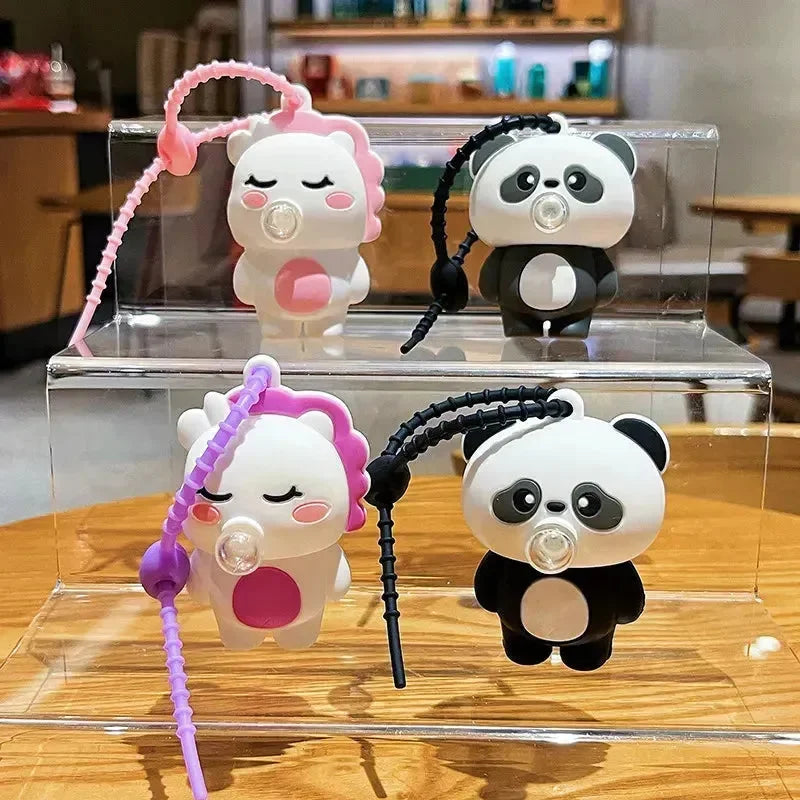 Bubble Buddies Squishy Keychain - Bear Hugs