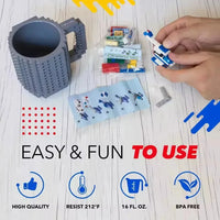 Building Blocks Coffee Cup (350 ml) - Bear Hugs