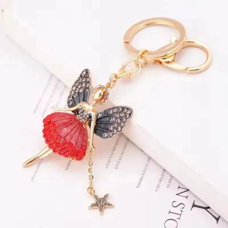 Butterfly Ballerina Keychain - Bear Hugs