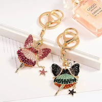 Butterfly Ballerina Keychain - Bear Hugs