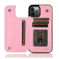 Butterfly Magnetic Flip Leather Phone Case (For iPhones) - Bear Hugs