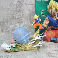 Buu vs Goku Super Saiyan Genki Bomb Action Figure (21 cm) - Bear Hugs
