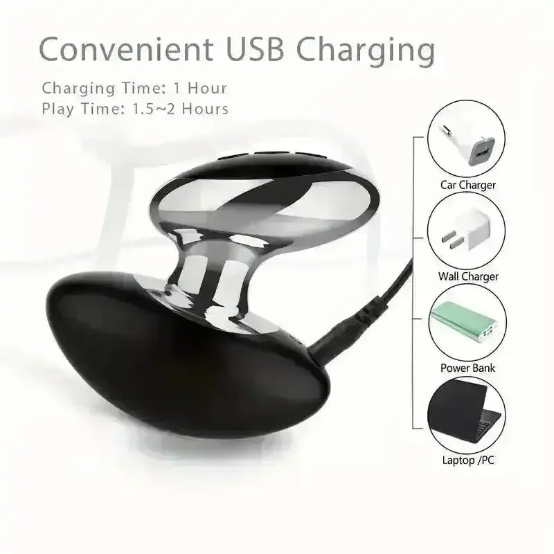 Calming Handheld Silicone Wand Massager - Bear Hugs