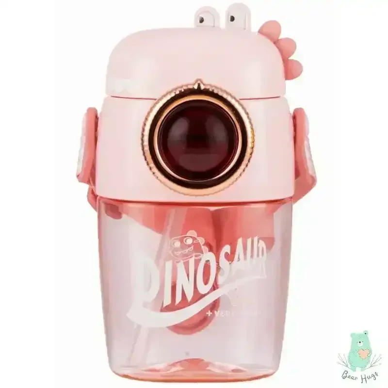 Camera Shaped Dino Tritan Water Bottle (420 ml) - Bear Hugs