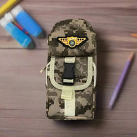 Camouflage Patterned Pencil Pouch - Bear Hugs