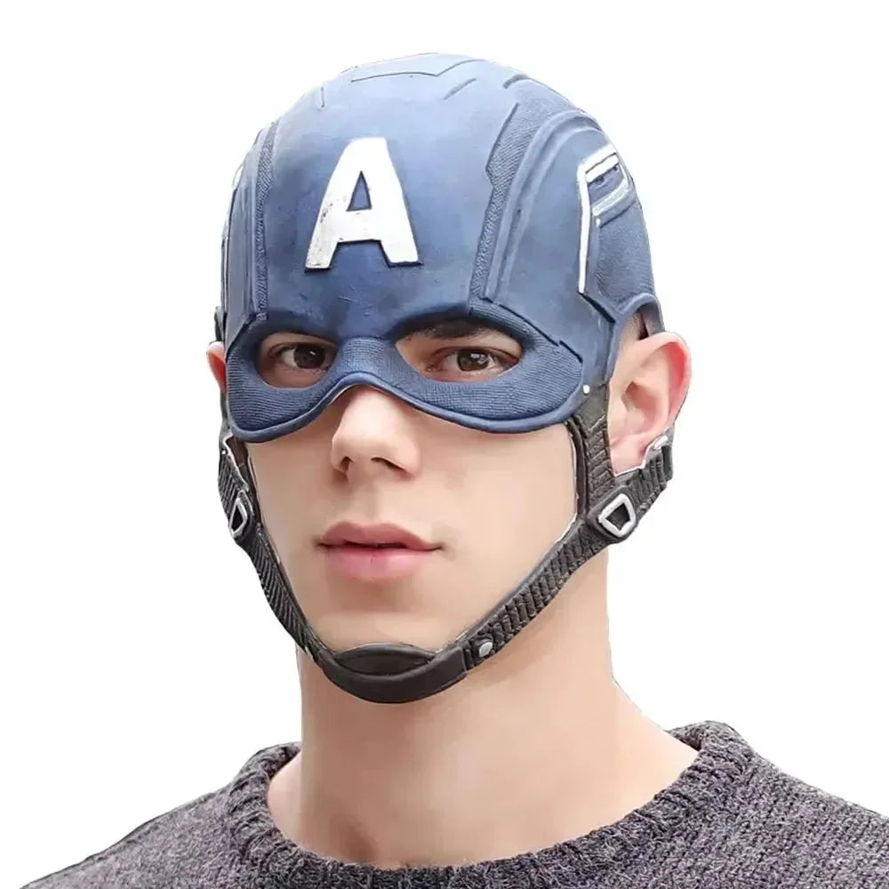 Captain America Cosplay Face Mask - Bear Hugs
