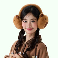 Capy-Brrr Plush Earmuffs - Bear Hugs