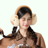Capy-Brrr Plush Earmuffs - Bear Hugs