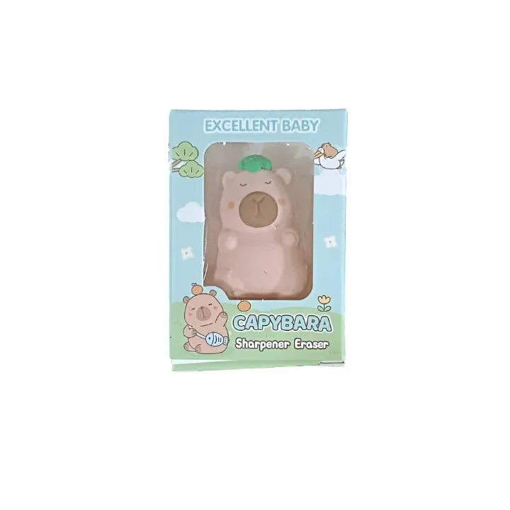 Capy-Combo 2-in-1 Eraser & Sharpener - Bear Hugs