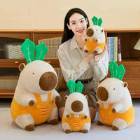 Capybara Carrot Plush Toy - Bear Hugs