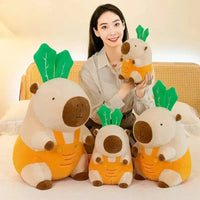 Capybara Carrot Plush Toy - Bear Hugs