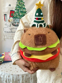 Capybara Christmas Plushie (28 cm) - Bear Hugs
