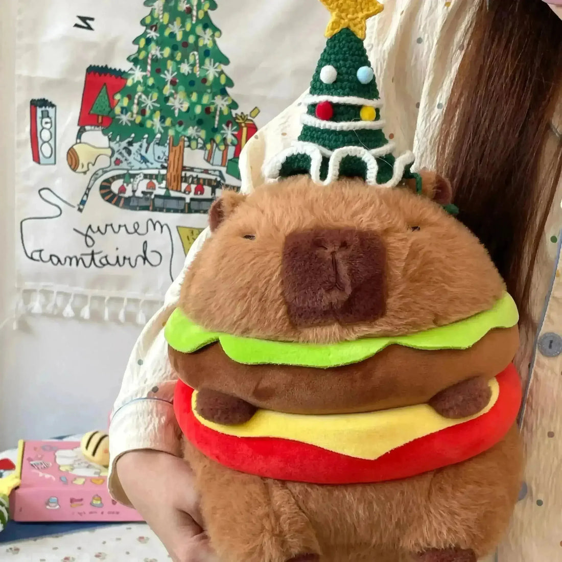 Capybara Christmas Plushie (28 cm) - Bear Hugs