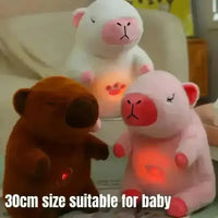 Capybara Musical Breathing Teddy Plushie - Bear Hugs