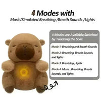 Capybara Musical Breathing Teddy Plushie - Bear Hugs