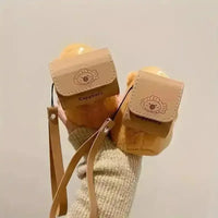 Capybara Plush Pouch AirPods Case - Bear Hugs