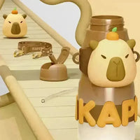 Capybara Squeezy Insulated Bottle (650 ml) - Bear Hugs