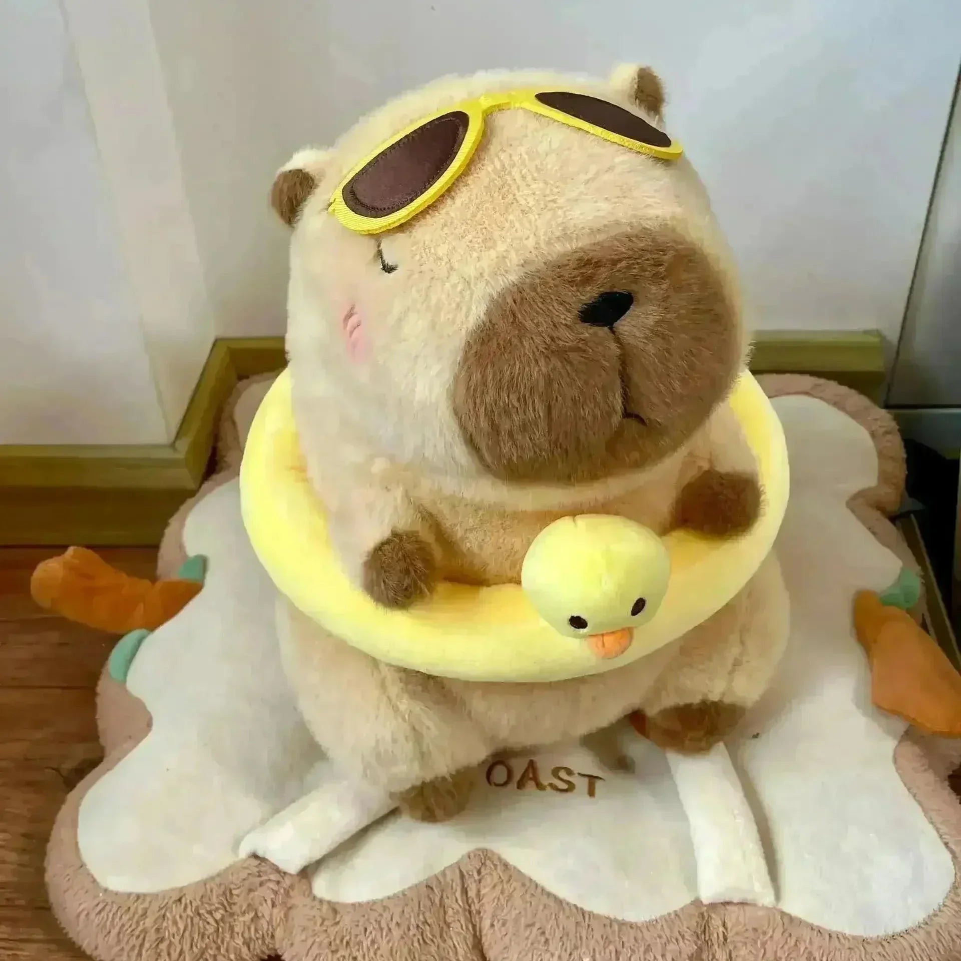 Capybara Swimming Ring Plushie (40 cm) - Bear Hugs