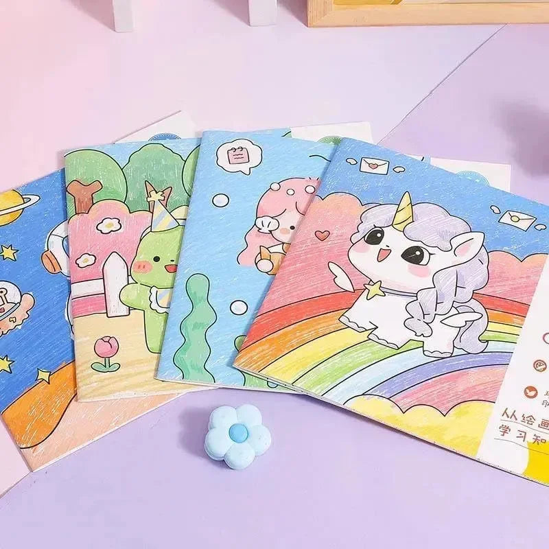 Cartoon Art Doodle Book - Bear Hugs