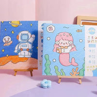 Cartoon Art Doodle Book - Bear Hugs